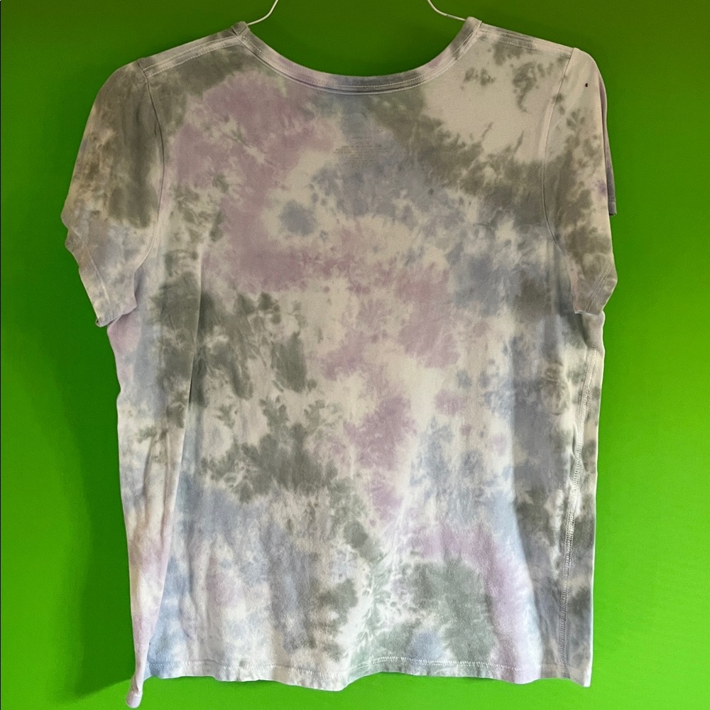 Grayson Threads Lavender & Light Gray Tie-Dye Tee Size XL - Picture 4 of 4